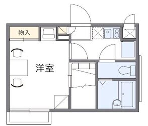 レオパレスＲＯＯＳＴの物件間取画像